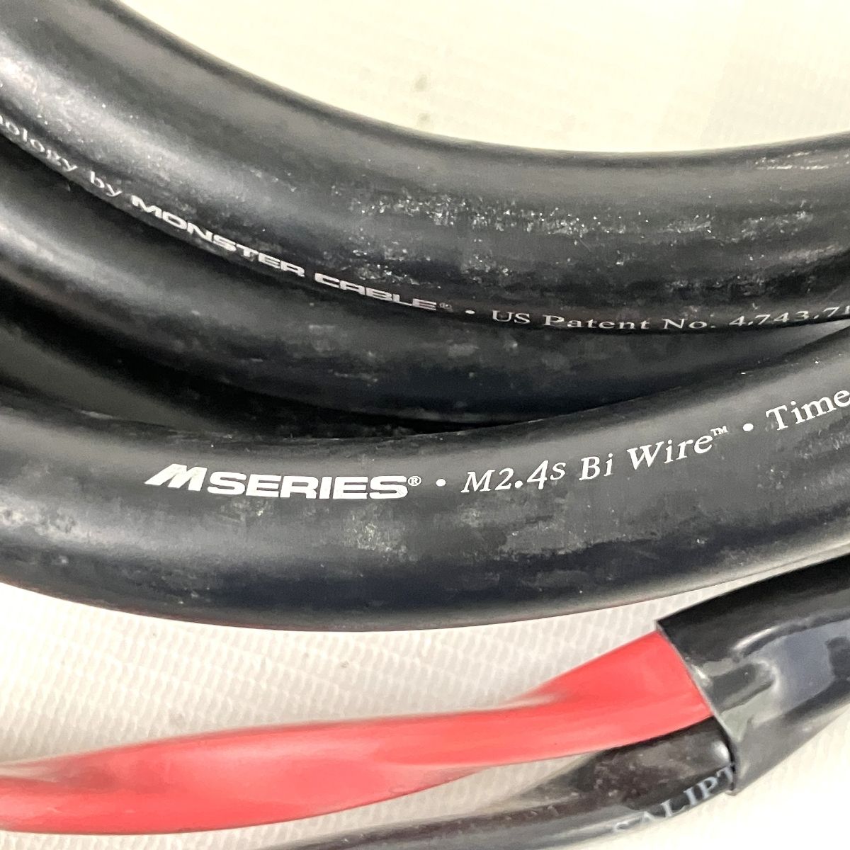 MONSTER CABLE M series M2.4s スピーカーケーブル 約3.0m ペア 中古