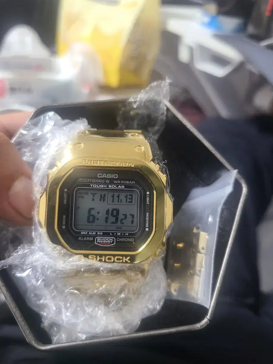 カシオ G-SHOCK GW5000 フルメタルゴールド