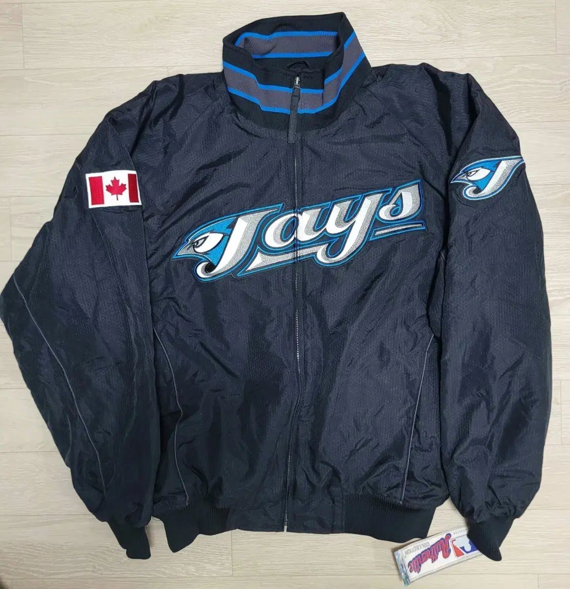 マジェスティック トゥーロン ブルー ジェイズ 起毛 オウェン ジャケット