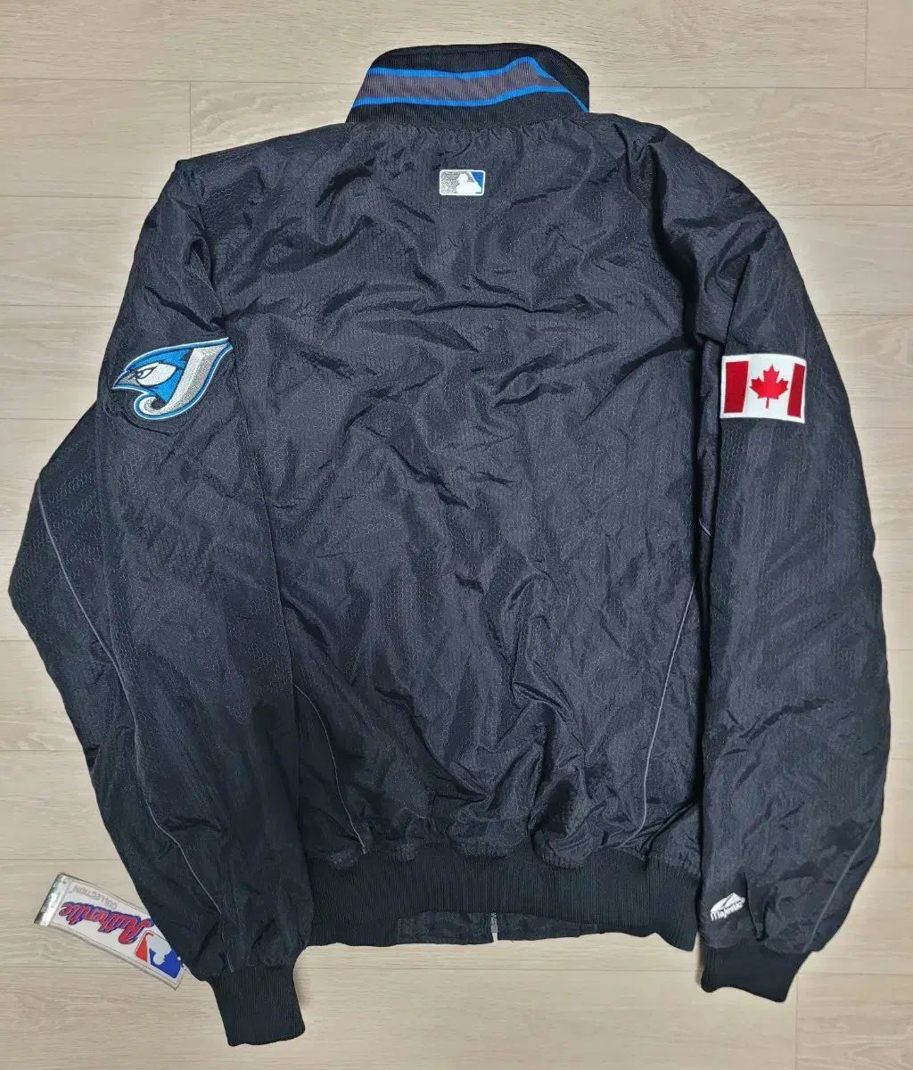 マジェスティック トゥーロン ブルー ジェイズ 起毛 オウェン ジャケット