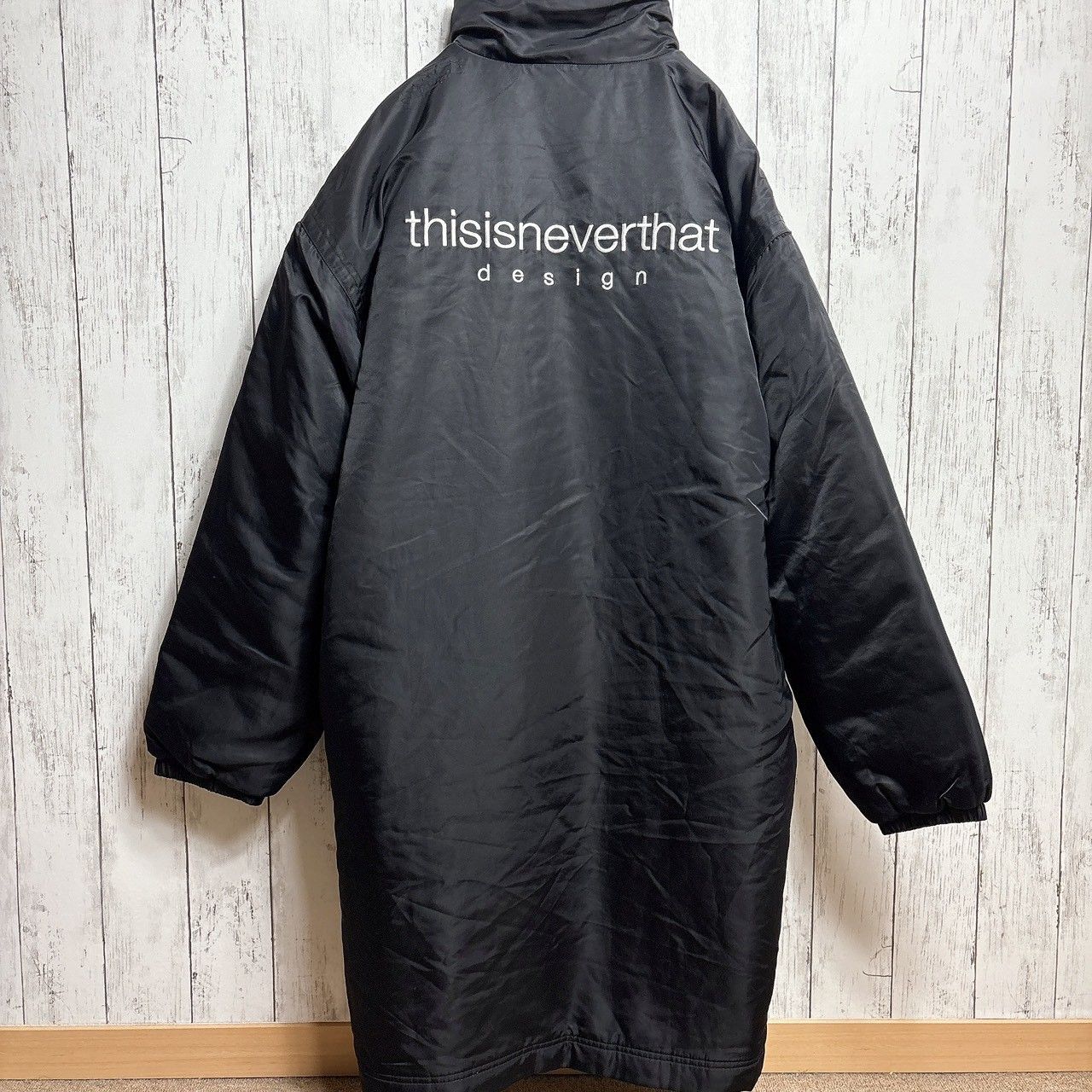 thisisneverthat ディスイズネバーザット ロングコーチジャケット 