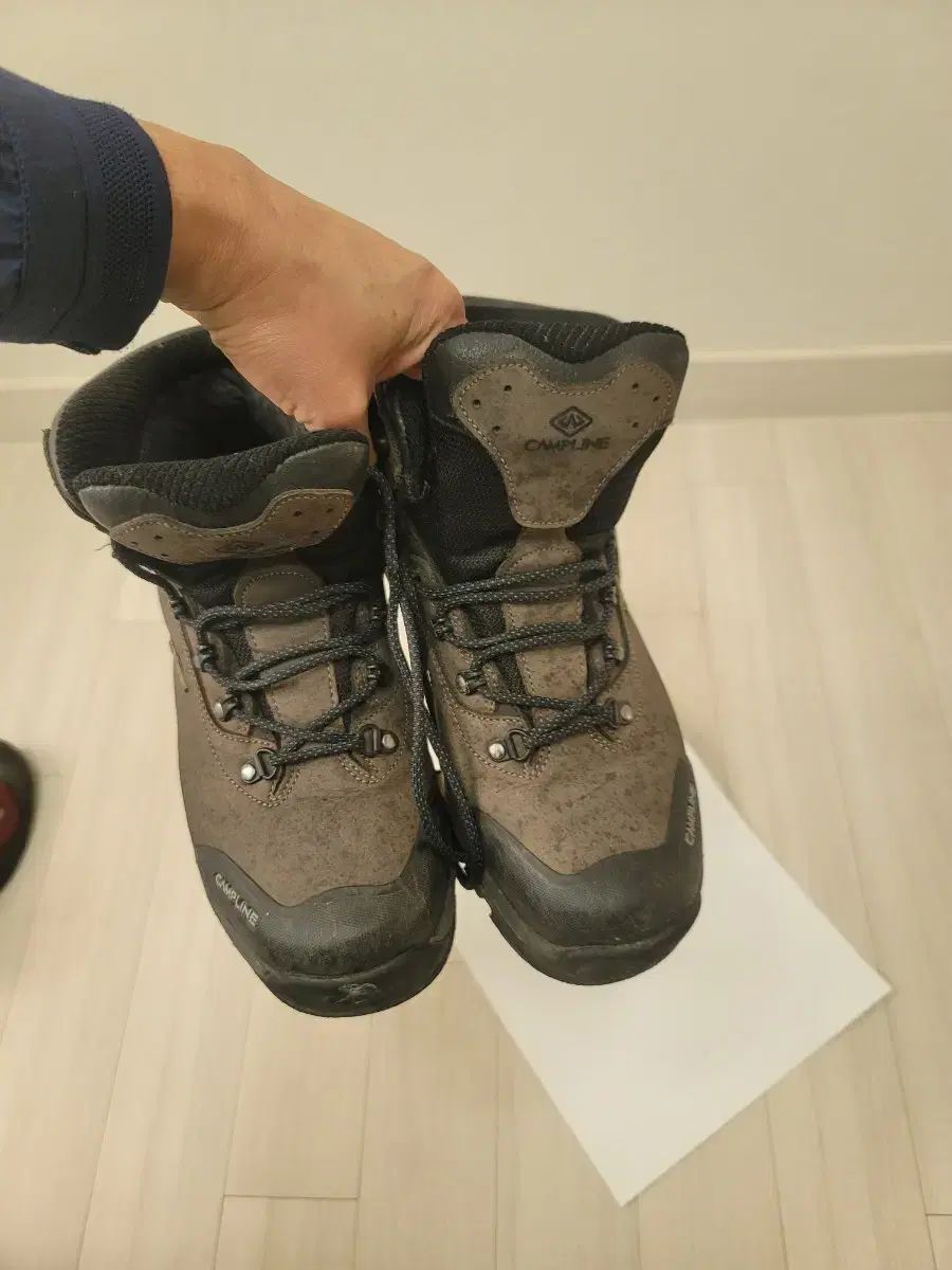 CAMPLINE キャンプライン 登山靴 ブラウン ゴアテックス ブラック Storm ストーム 270 サイズ