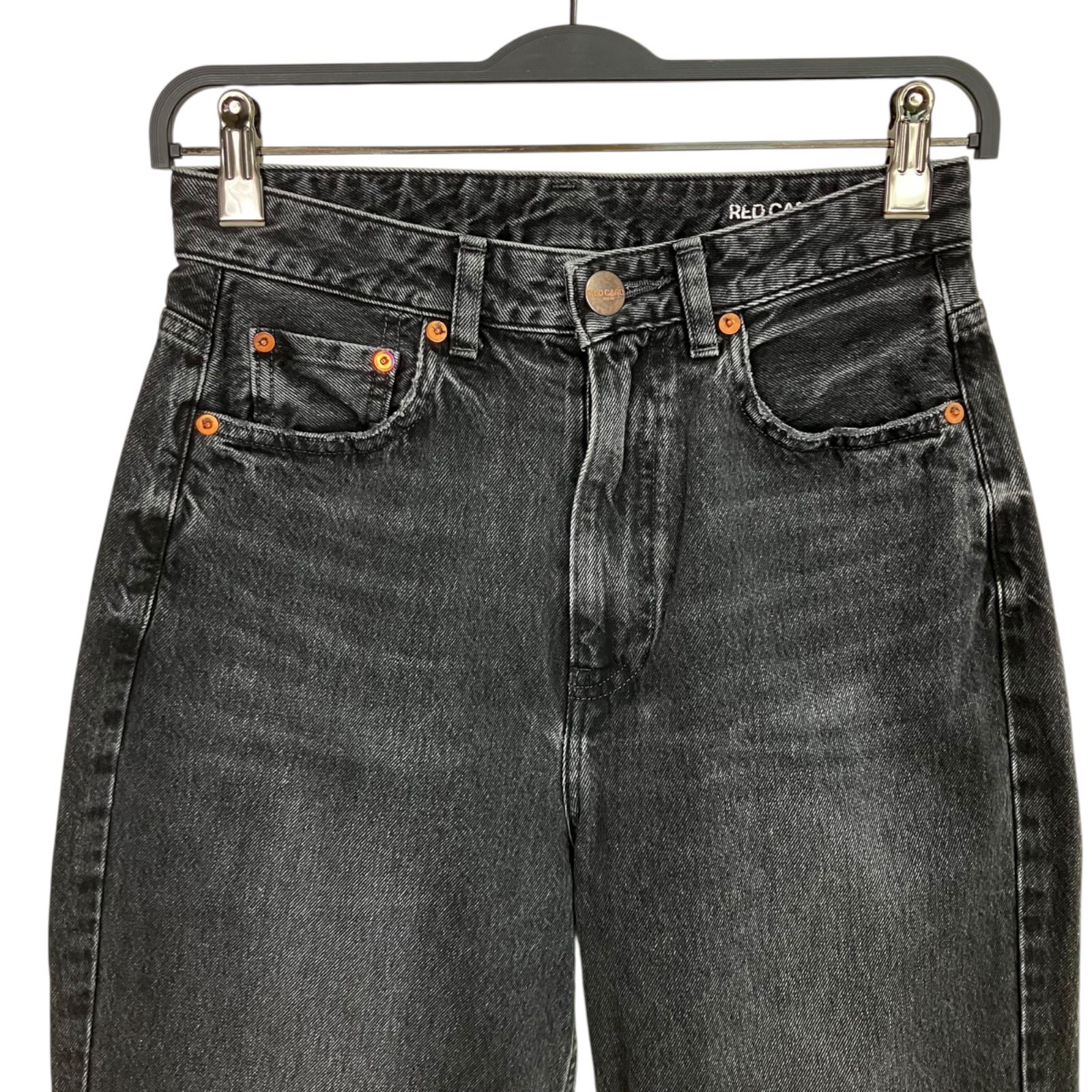 RED CARD TOKYO ルーズテーパード Jazz 23 ブラック RED CARD TOKYO（レッドカード）の「【RED CARD/レッドカード】JAZZ