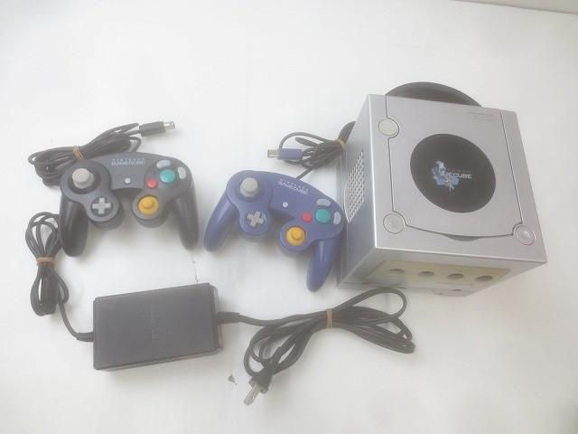 ジャンク品 ゲーム ゲームキューブ 本体 DOL-001 シルバー ゲームボーイプレイヤー 付き