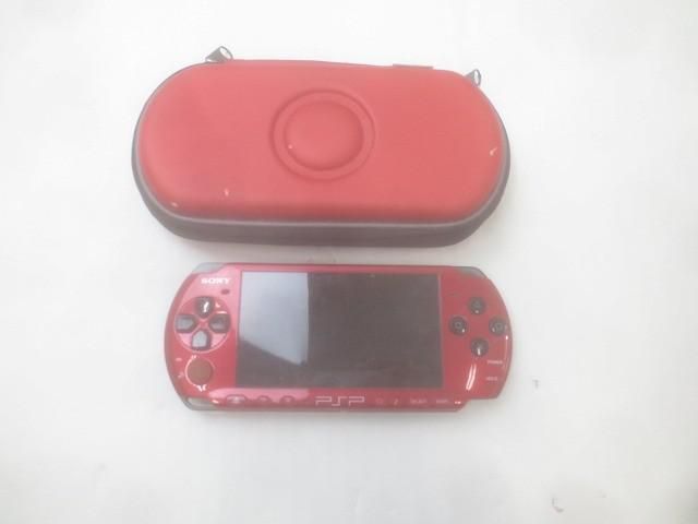 品 ゲーム PSP 本体 3000 レッド ブラック 動作品 本体のみ