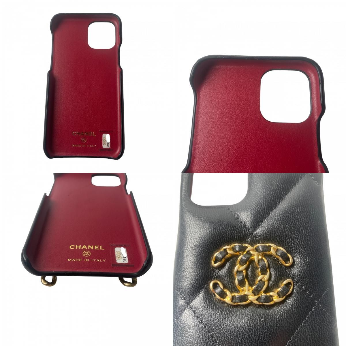  シャネル CHANEL レディース ココマーク iPhoneケース チェーン ショルダー 30番 iPhone 11 pro その他 小物