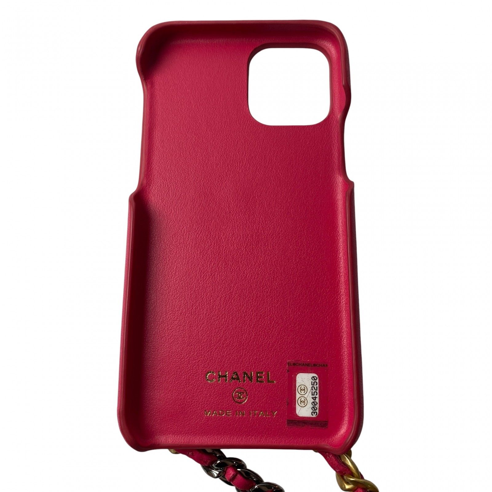  シャネル CHANEL レディース ココマーク iPhoneケース マトラッセチェーン iPhone 11 pro その他 小物