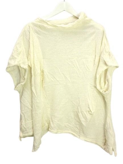 センソユニコ　芽風セーター センソユニコ 芽風 ニット ベスト プルオーバー 変形 38 アイボリー