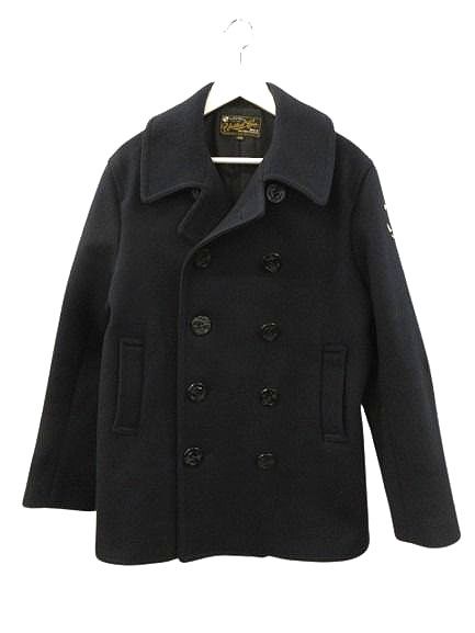 バズリクソンズ BUZZ RICKSON’S UNITED CARR ピーコート メルトン アンカープリント UC12353 ネイビー 40