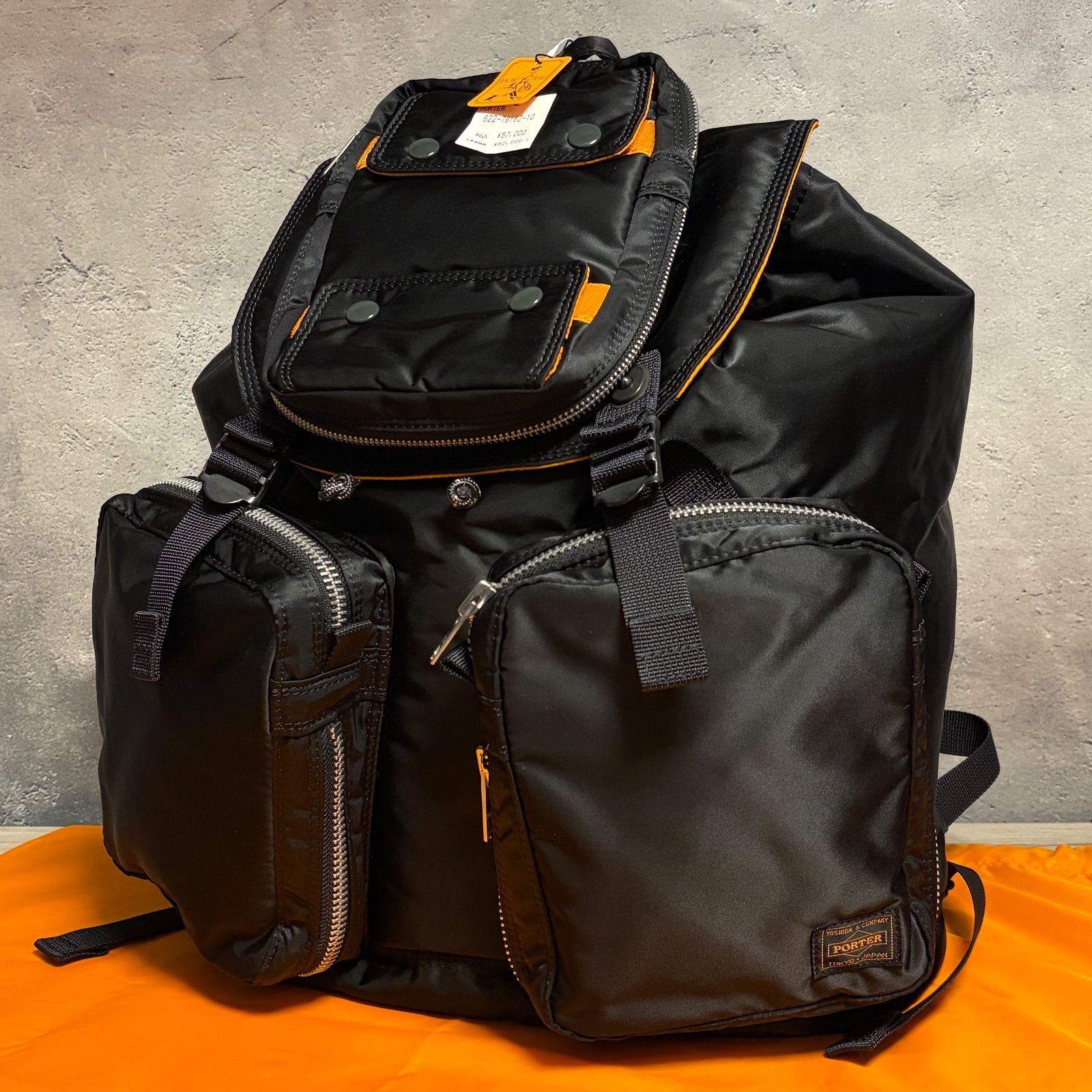 ✨PORTER タンカー リュック ブラック 新品未使用✨ 保存袋付き 大容量