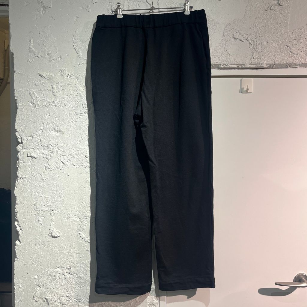 ATON エイトン Wool Tropical Tapered Easy Pants イージーパンツ PR.AG.NW.0803 ブラック size 04 表参道A11