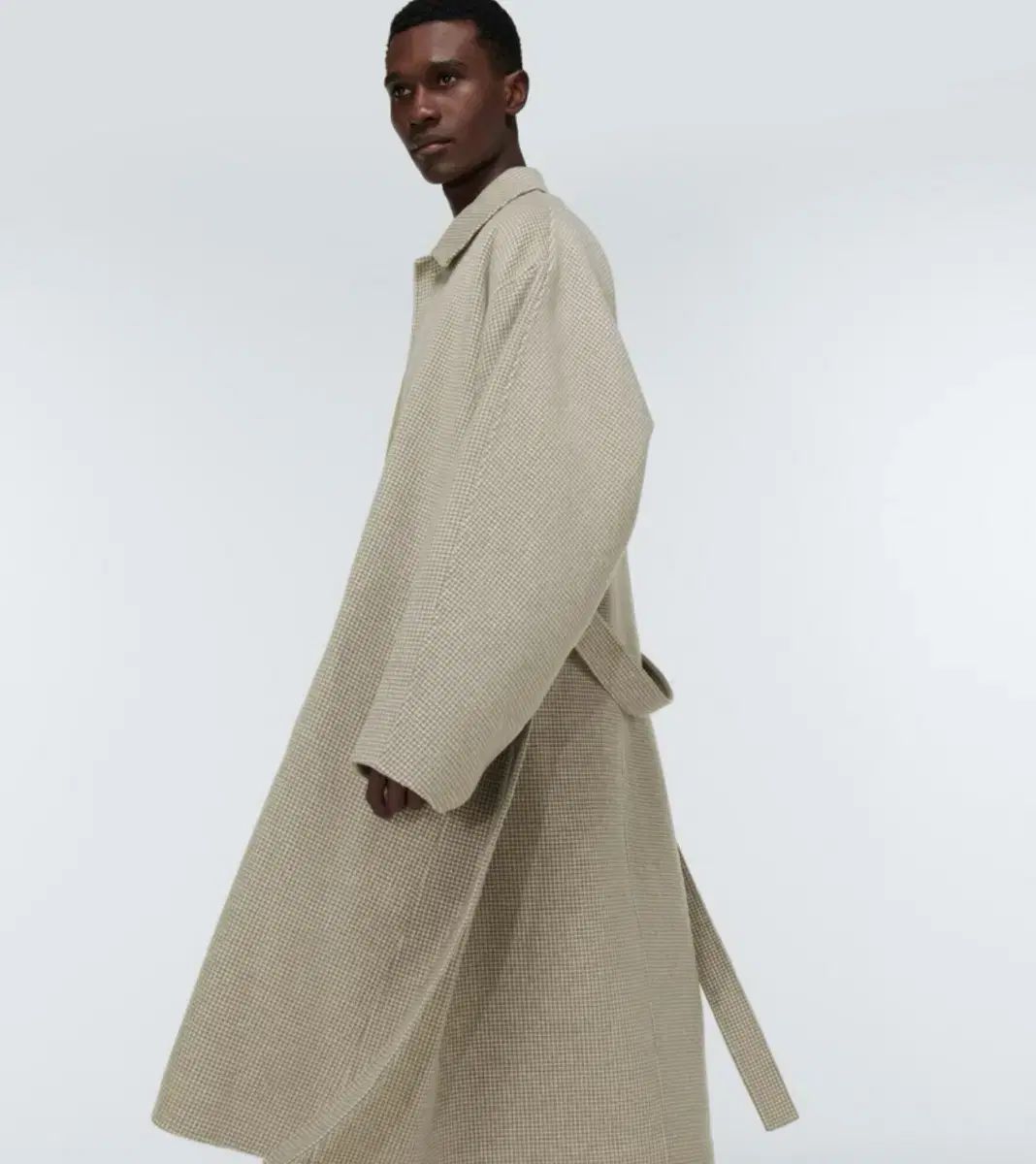 50 アクネストゥディオズ 23SS Dupe ハウンドトゥース コート