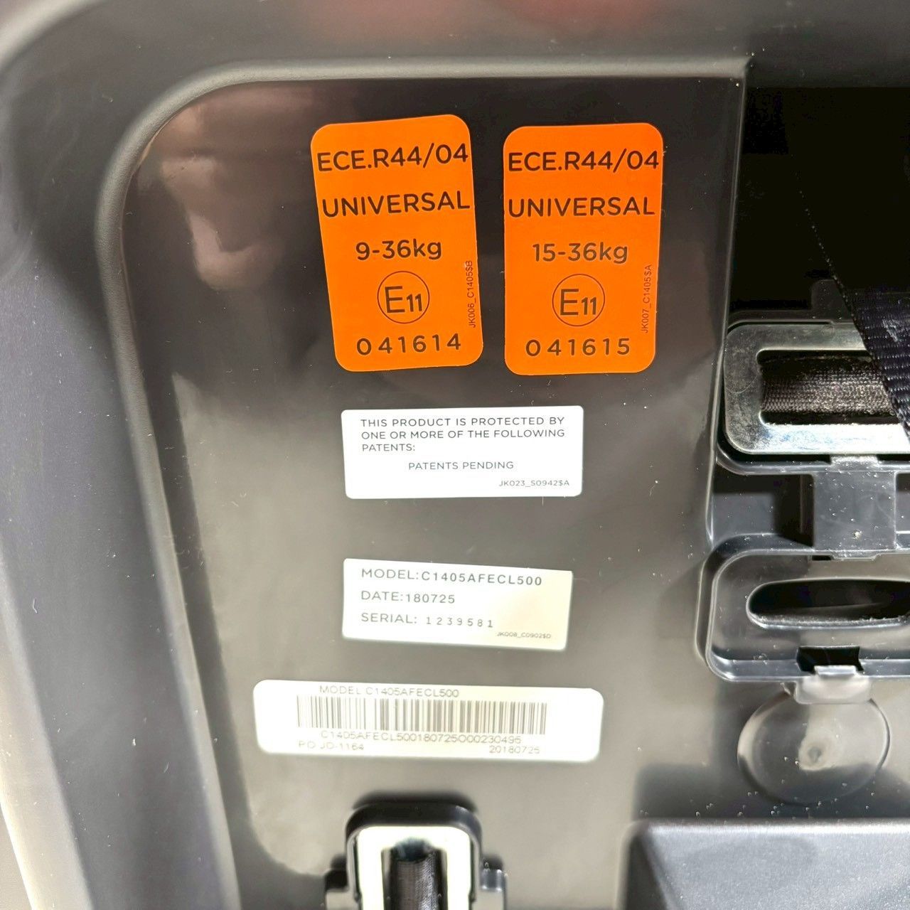 美品】 Joie エレベート ジュニアシート ドリンクホルダー付き