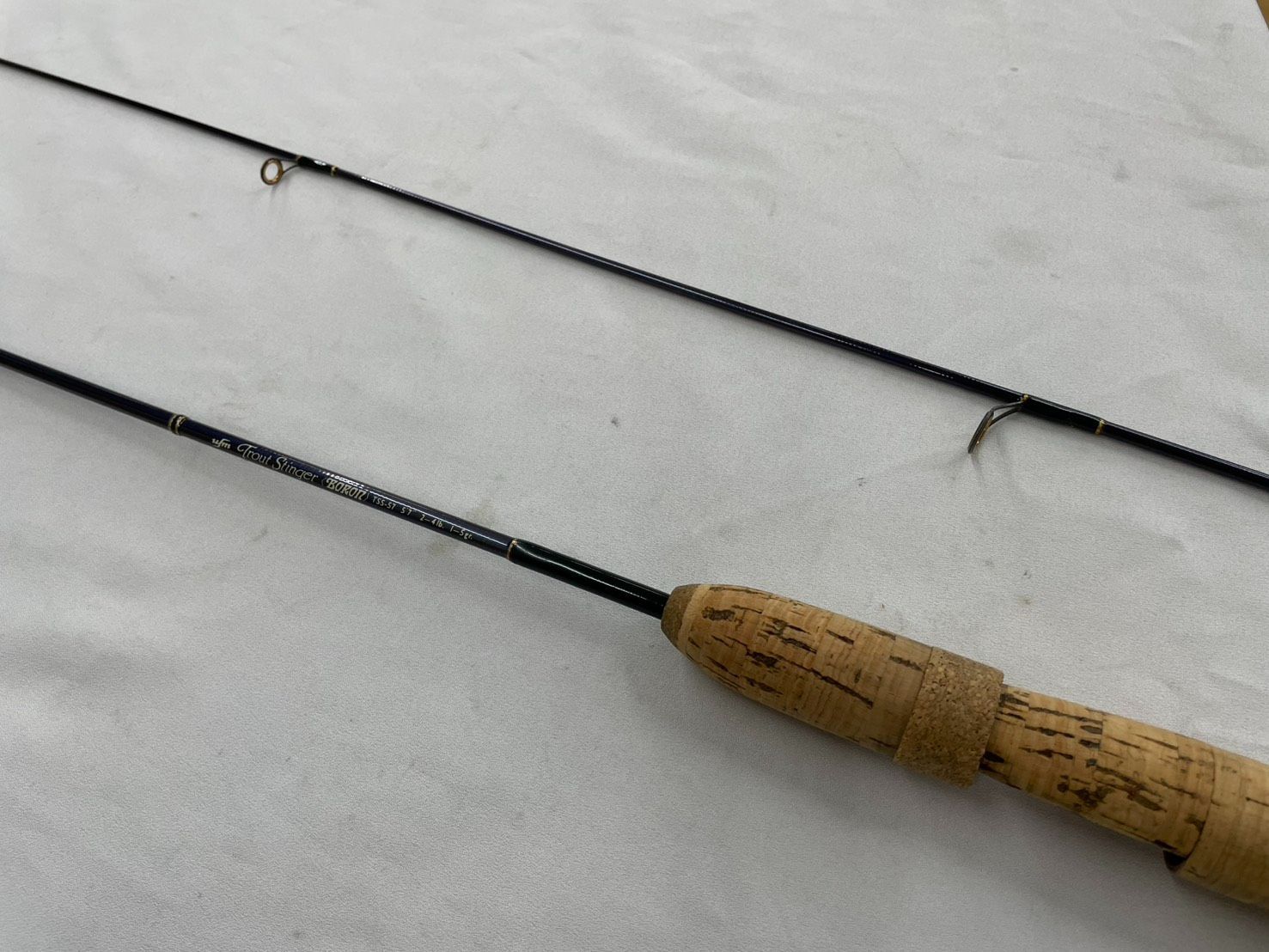 ufmウエダ トラウトスティンガーボロン TSS-57 ゴールドサーメット トラウトロッド ネイティブトラウト UFM UEDA TROUT STINGER BORON 西村雅裕 M-Nコーポレーション サーフェイストゥイッチャー 07