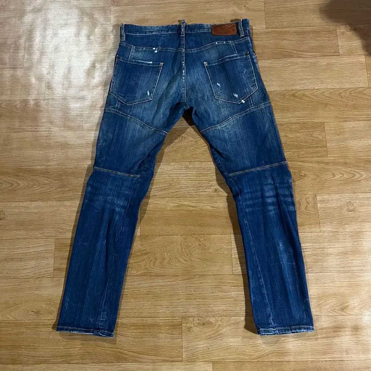 34 DSQUARED2 スリム バイカーデニム