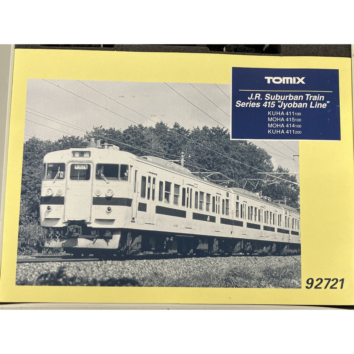 TOMIX 92721 JR 415系 常磐線 4両セット Nゲージ 鉄道模型 ジャンク