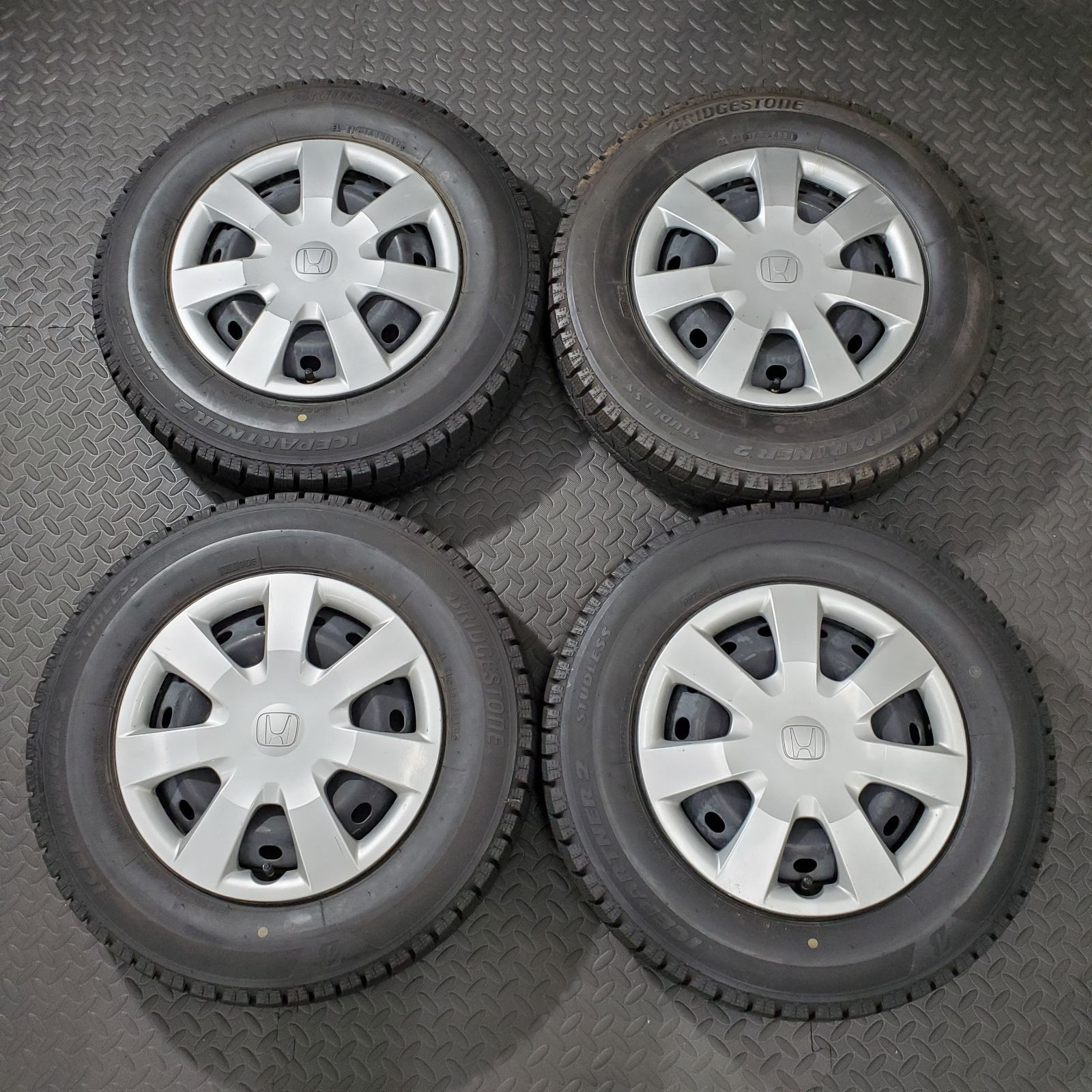 18/19年製 145/80R13 ブリヂストン アイスパートナー2 ホンダ JF1 N