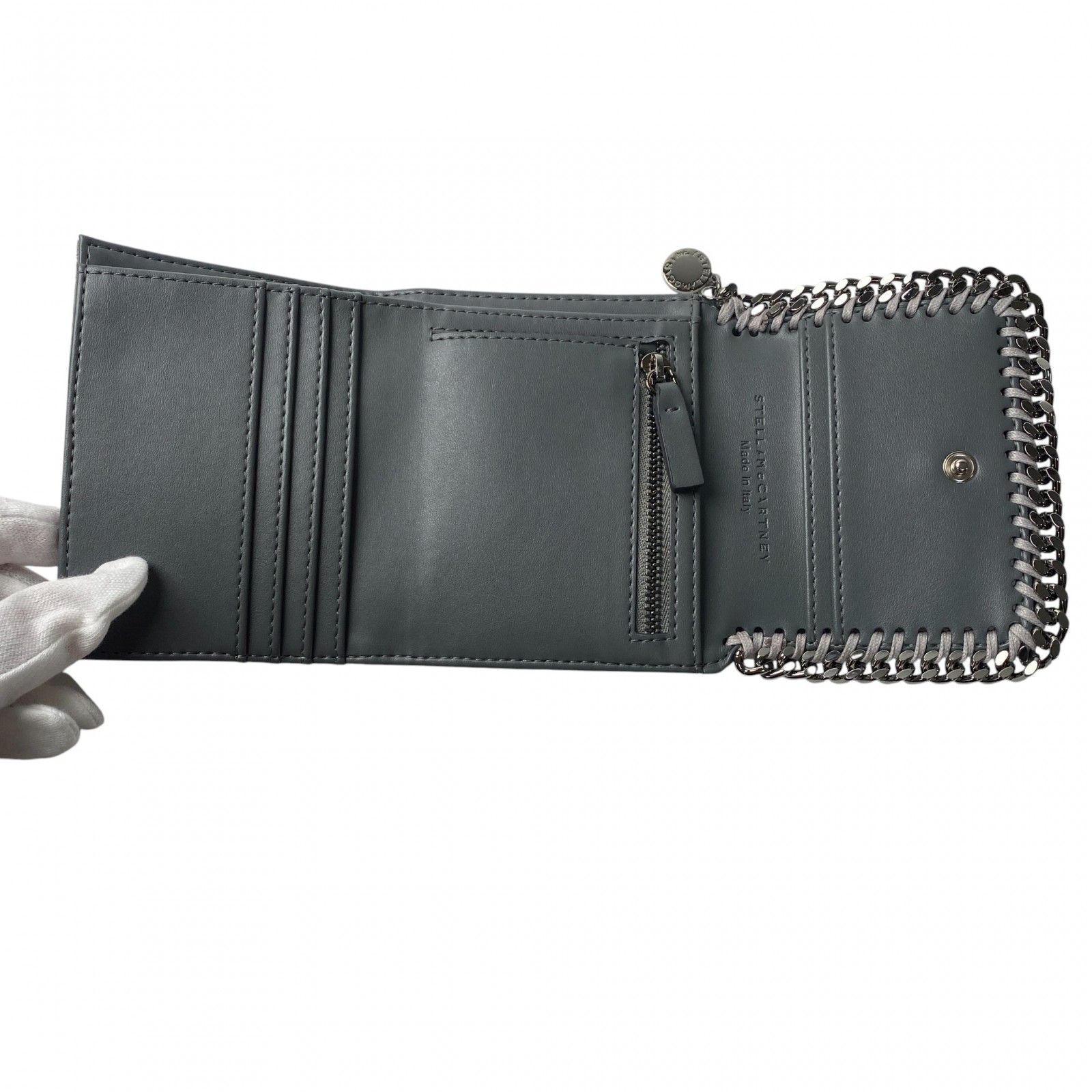  ステラマッカートニー STELLA McCARTNEY レディース ファラベラ コンパクトウォレット 三つ折り財布 折り財布