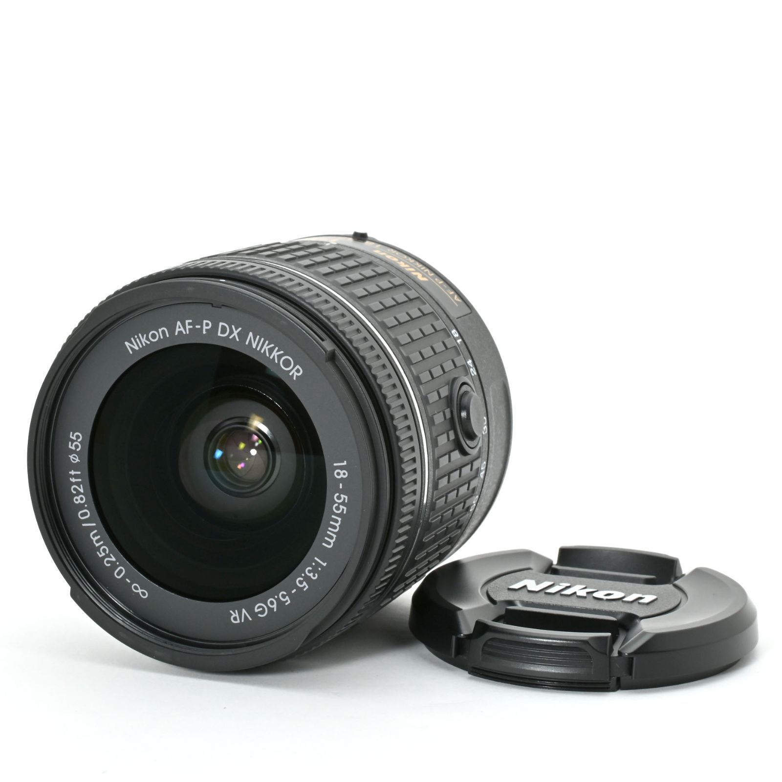 良品＞ニコン Nikon AF-P DX NIKKOR 18-55mm f/3.5-5.6G VR - メルカリ