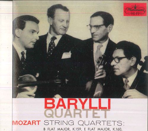 韓国CD バリリ四重奏団 モーツァルト 弦楽四重奏曲 第6番 変ロ長調