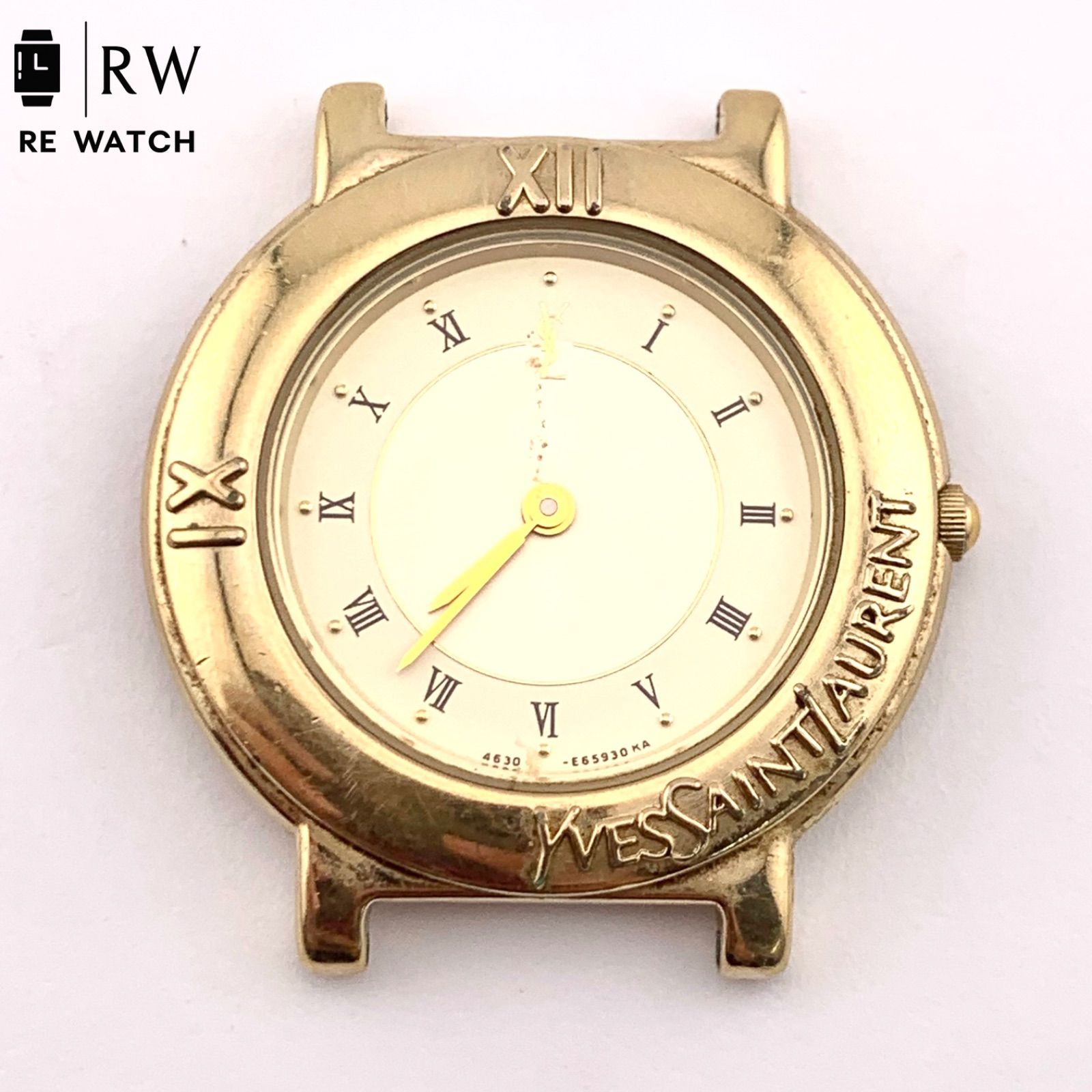 ジャンク】Yves Saint Laurent 92.2.7.60 腕時計 ゴールド - メルカリ