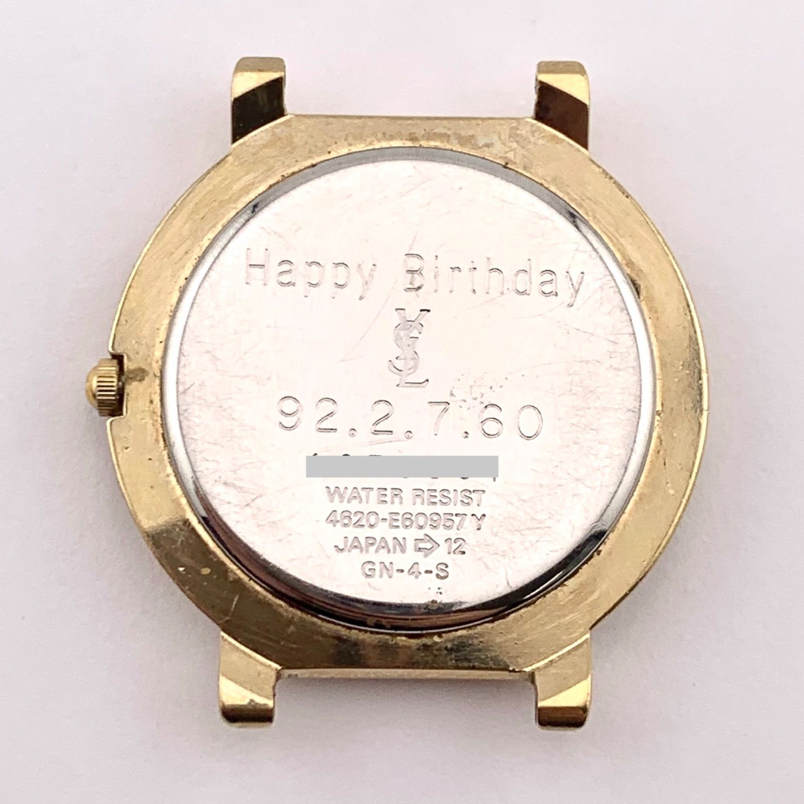 ジャンク】Yves Saint Laurent 92.2.7.60 腕時計 ゴールド - メルカリ