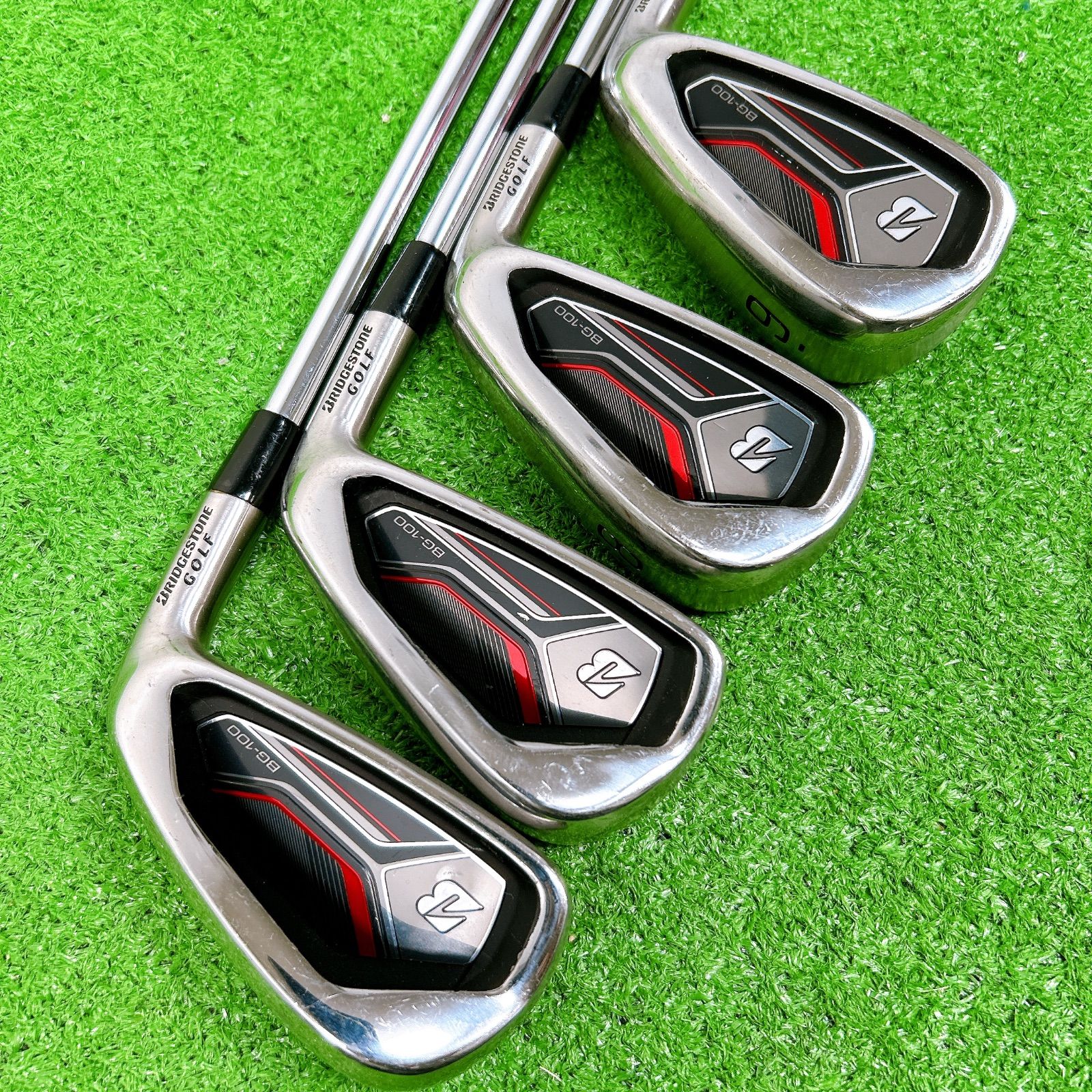 ブリヂストン BG-100 メンズアイアンセット 7本 S 初心者 6-9PAS 男性