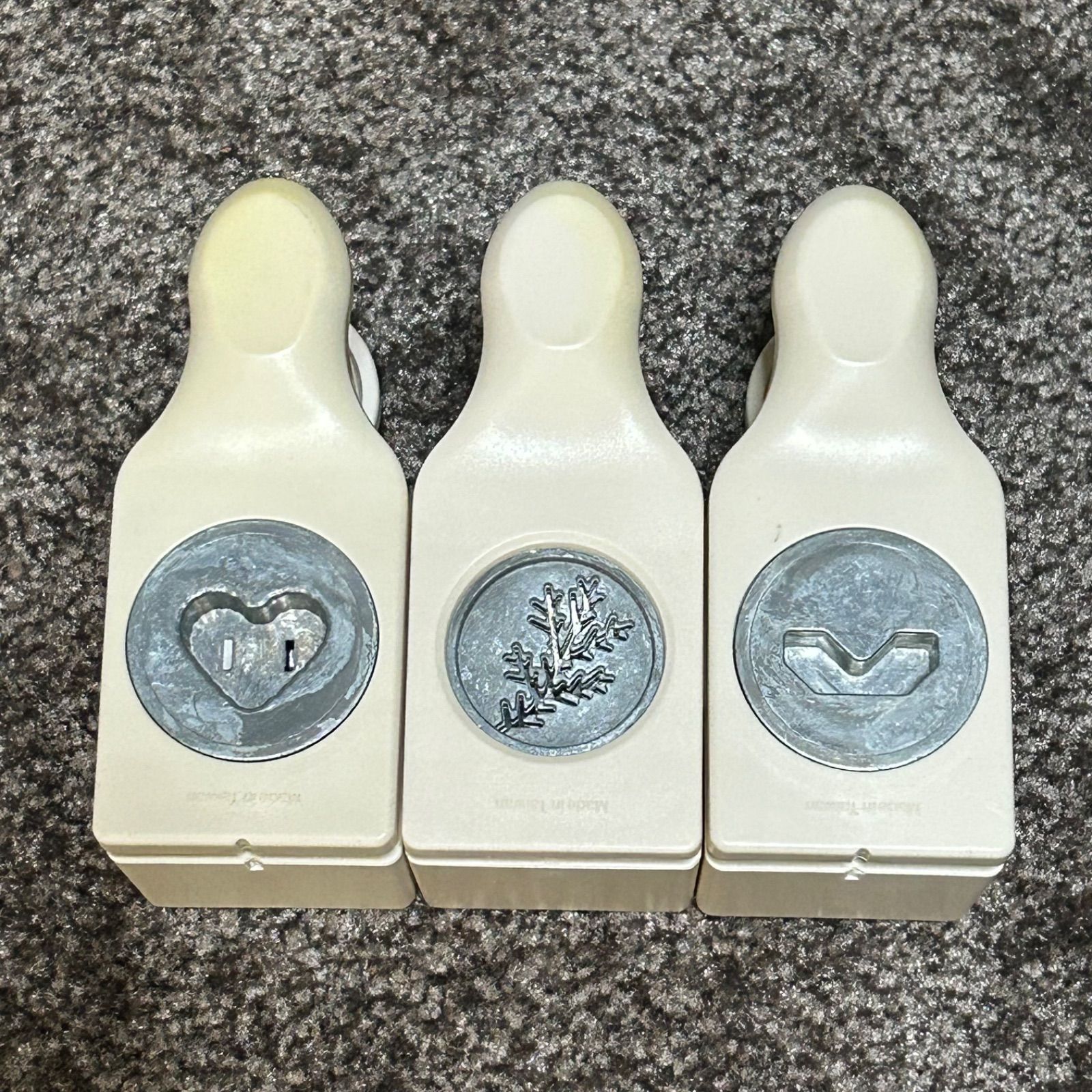 3個セット》Martha Stewart マーサスチュワート クラフトパンチ ハート