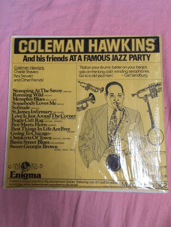 米LP Coleman Hawkins Coleman Hawkins And His Friends At A Famous