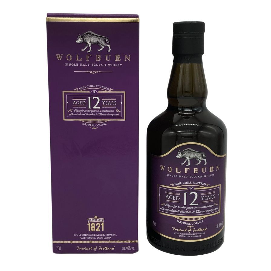 ウルフバーン 12年 シングルモルト 700ml 46%【M0】未開栓 - メルカリ