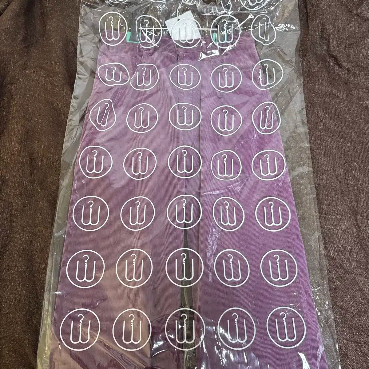 オーラリー 24fw コーデュロイ パープル 3サイズ