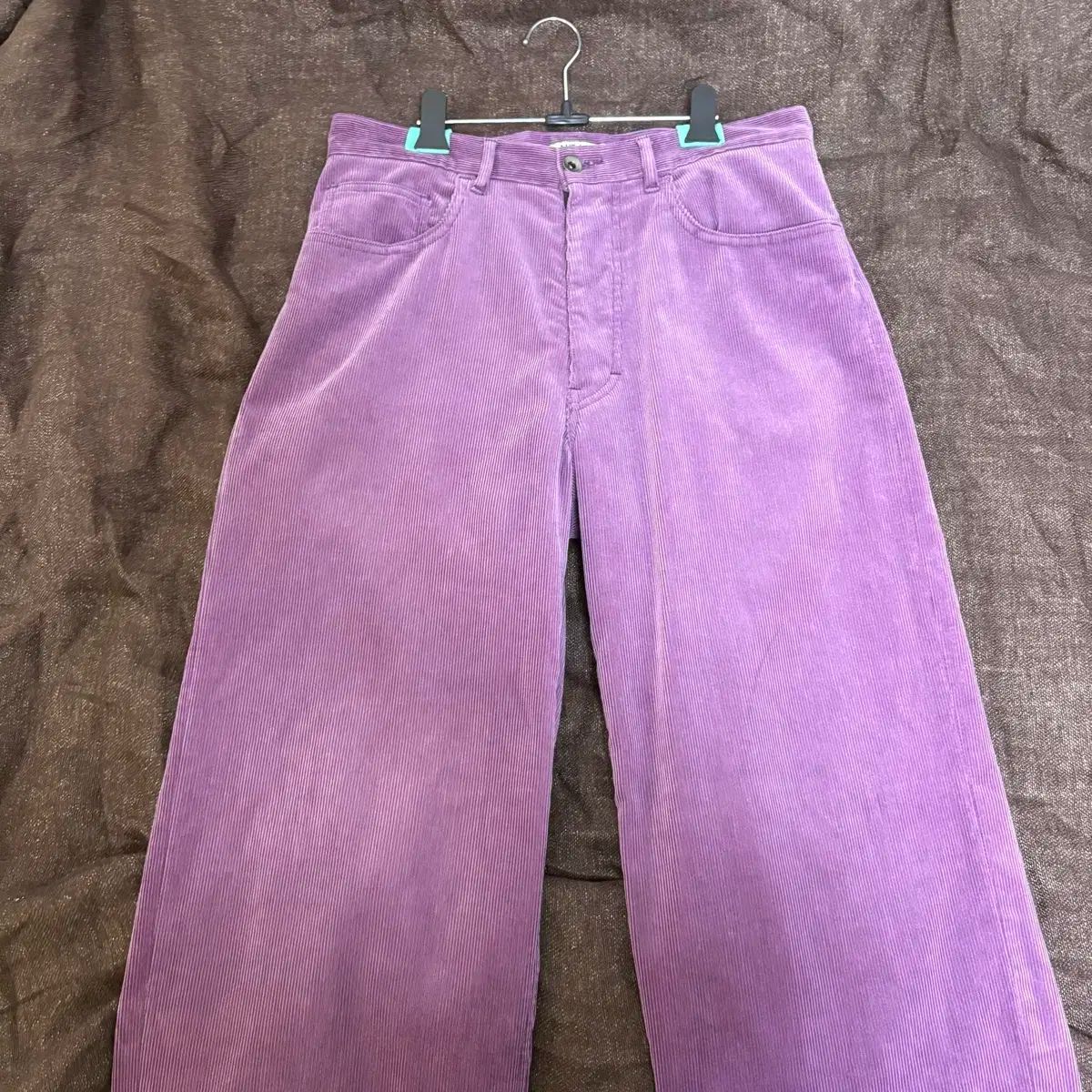 オーラリー 24fw コーデュロイ パープル 3サイズ