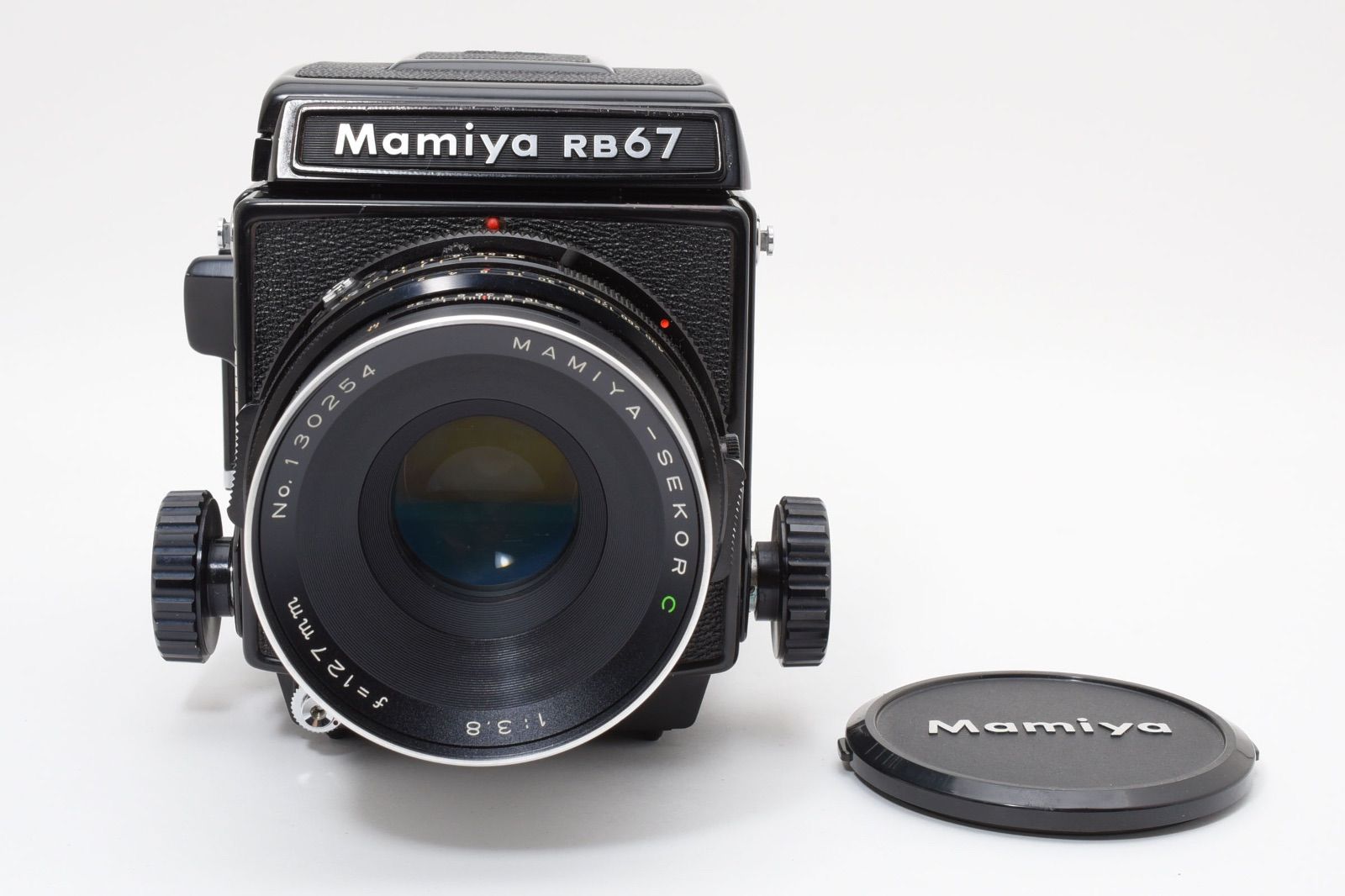 上 マミヤ Mamiya RB67 Pro 127mm f3.8 NB 中判 レンズ 120 フィルムバック 動作 済 2811