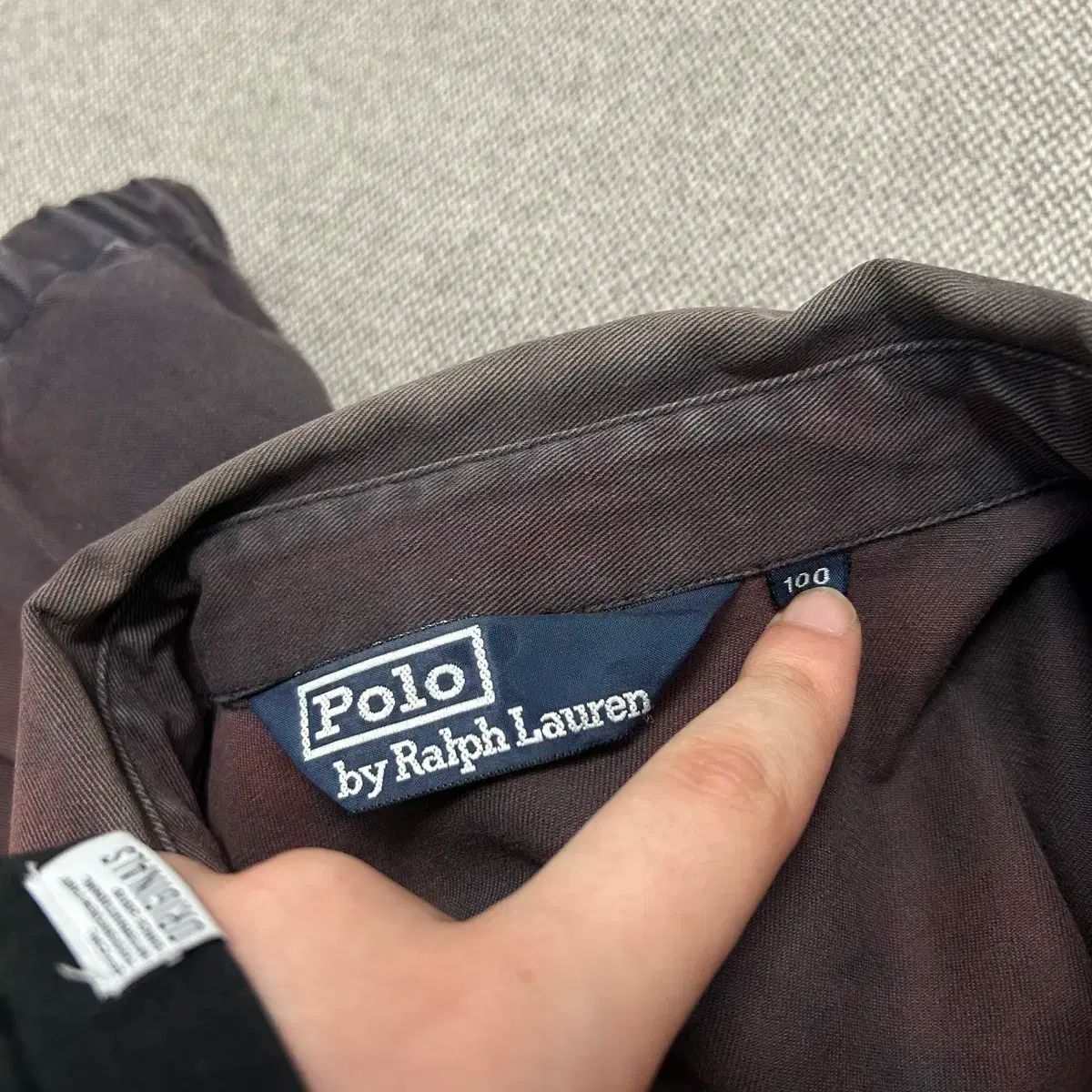 ポロ ヴィンテージ ウォッシュド フェイディング スイングトップ ジャケット 100