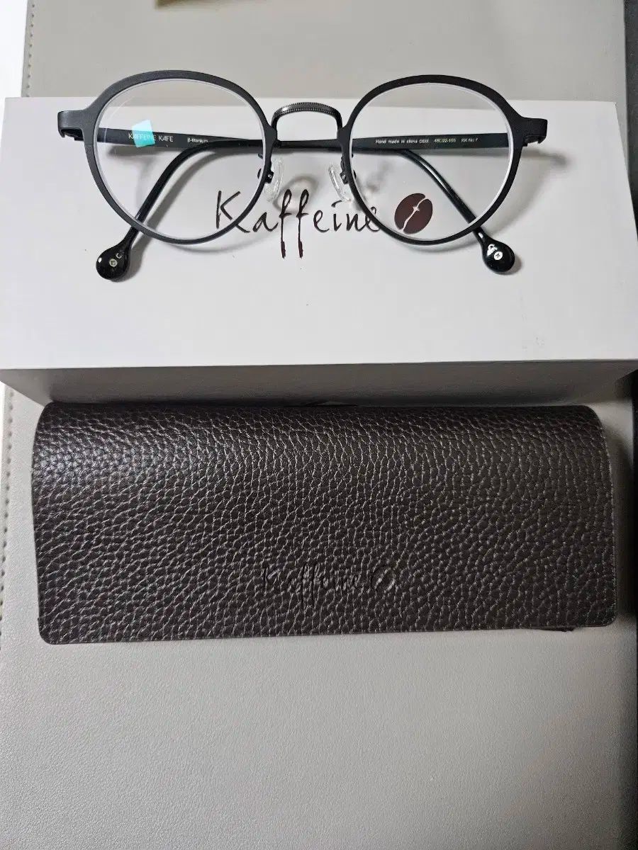 カフェインカフェ チタン メガネフレーム