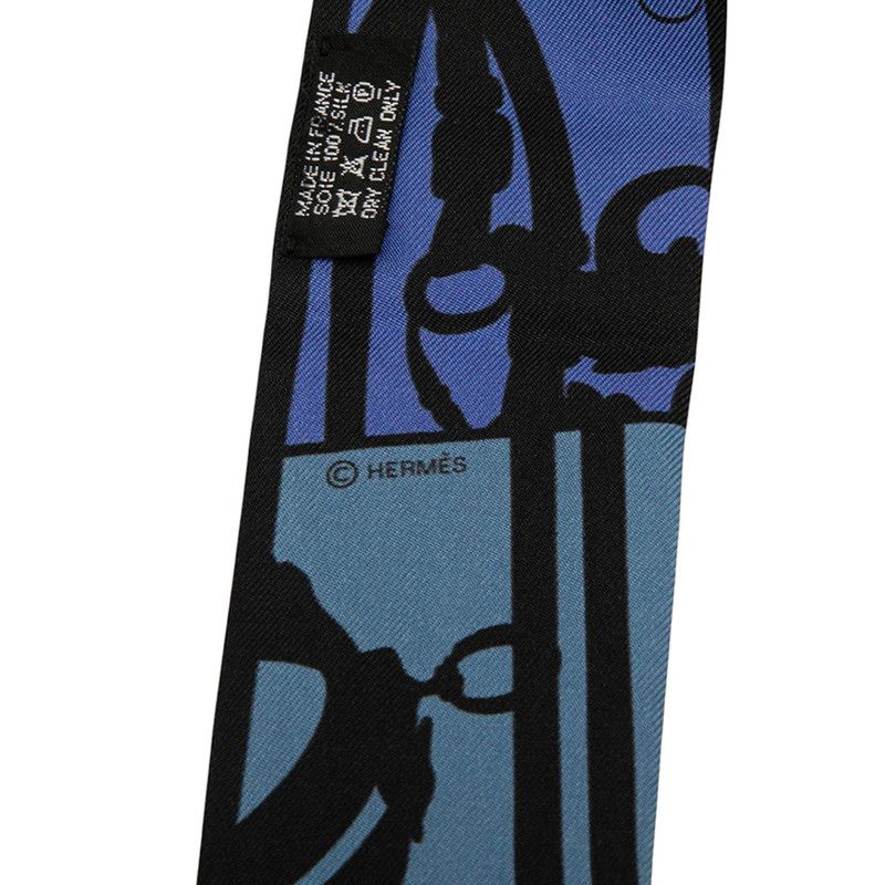  エルメス ツイリー En Desordre ディシブルド 無秩序 ブラック マルチ シルク レディース HERMES 1-0239865 その他 小物