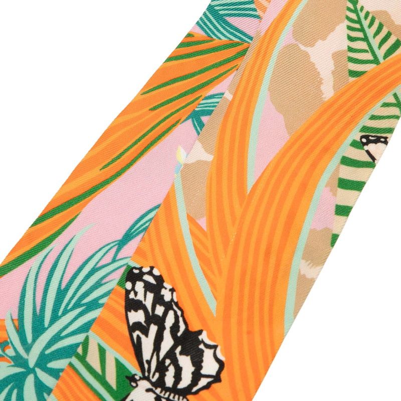  エルメス ツイリー JAGUAR QUETZAL マルチ シルク レディース HERMES 1-0239903 その他 小物