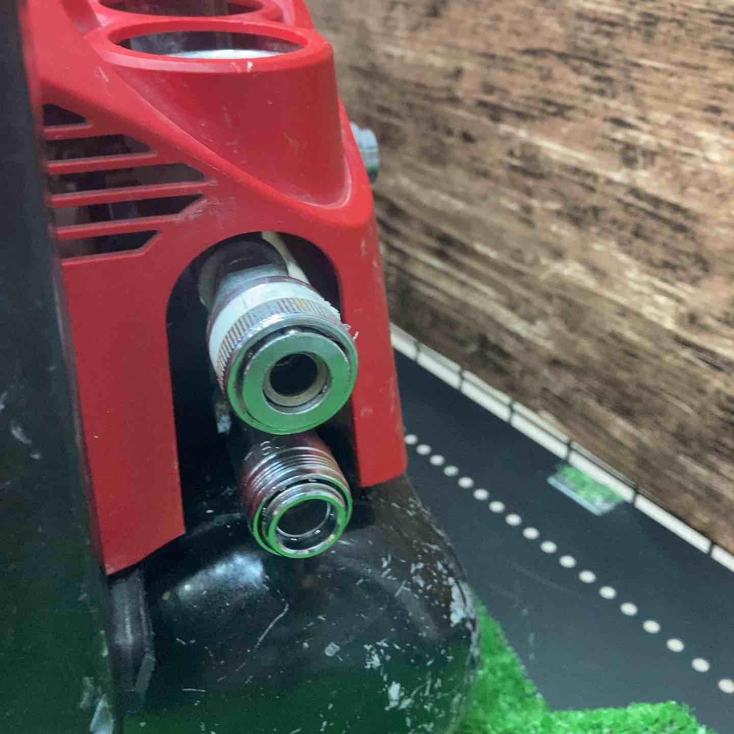  品 マックス MAX エアコンプレッサー AK-HL 1270 E_レッド コンプレッサー エアーツール