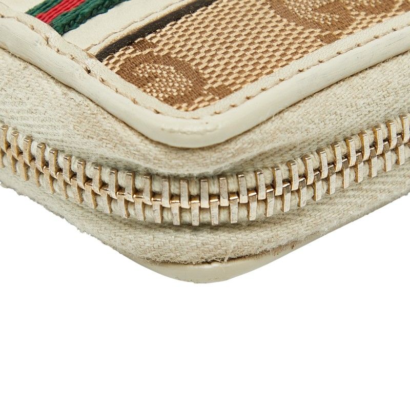 グッチ GGキャンパス シェリーライン リボン オンライン ラウンド