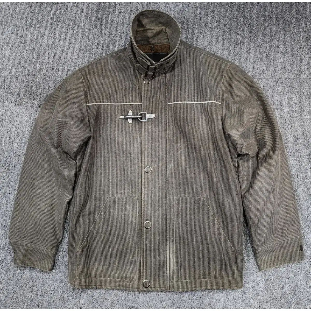 RESCUE レスキュー スクワット 日本 ヴィンテージ トグルフック コーデュロイ ジャケット M