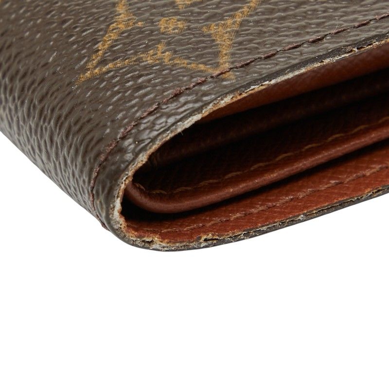  ルイ ヴィトン モノグラム ポルト ビエ カルト クレディ モネ M 61665 ブラウン PVC レディース LOUIS VUITTON 1 0242186 その他 小物