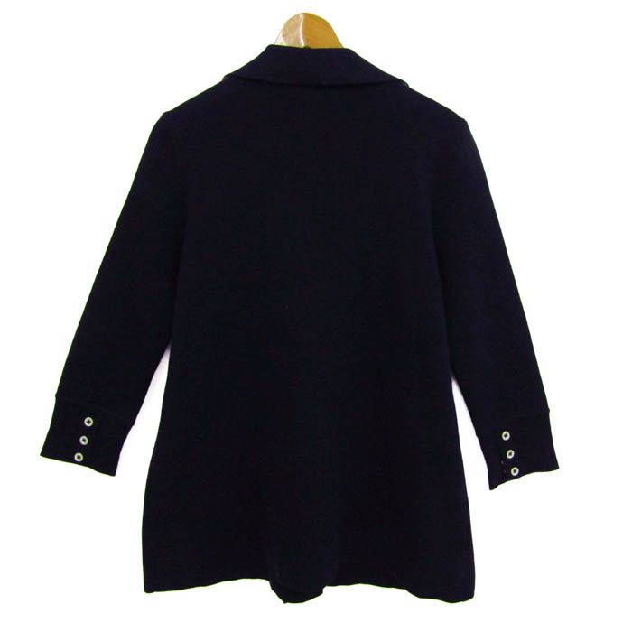 ランバン ニットジャケット ダブル ショートコート アウター