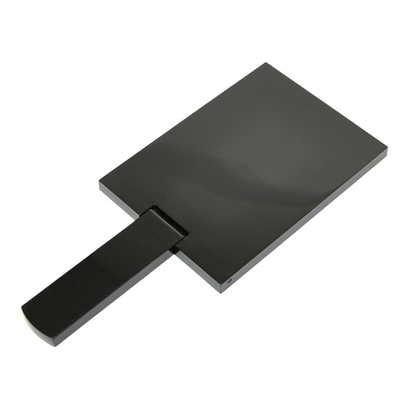 シャネル ハンドミラー 手鏡 ブラック ガラス プラスチック レディース CHANEL 1-0242296