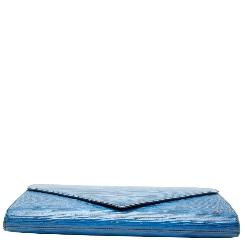 ルイ ヴィトン エピ アールデコ M52635 トレドブルー レザー