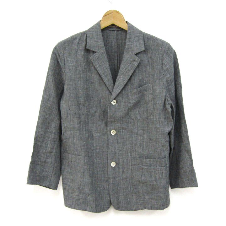 フォーティファイブアールピーエム テーラードジャケット アウター リネン レディース 3サイズ グレー 45rpm