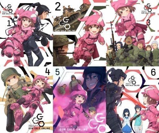 Blu-ray ソードアート オンライン オルタナティブ ガンゲイル オンライン 全6巻 セット