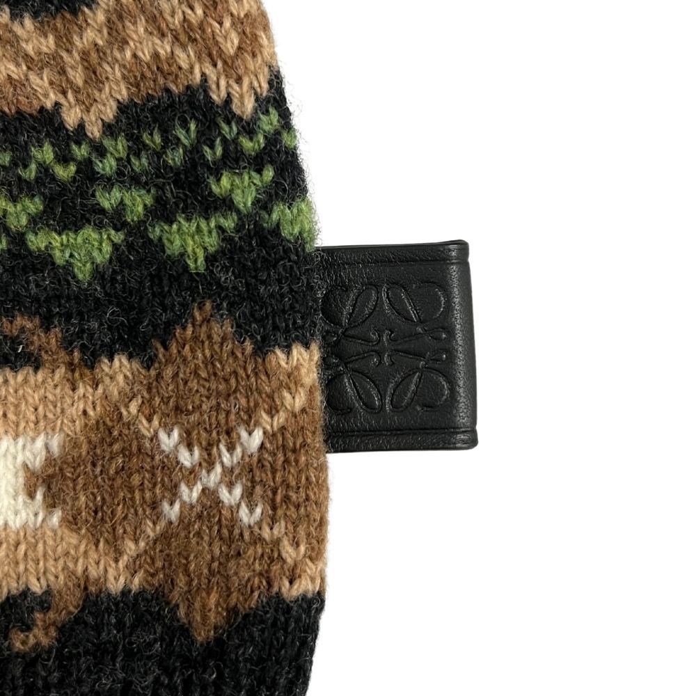 LOEWE ロエベ 品番 H526Y14KHU フェアアイル ウールジャガード ポロ