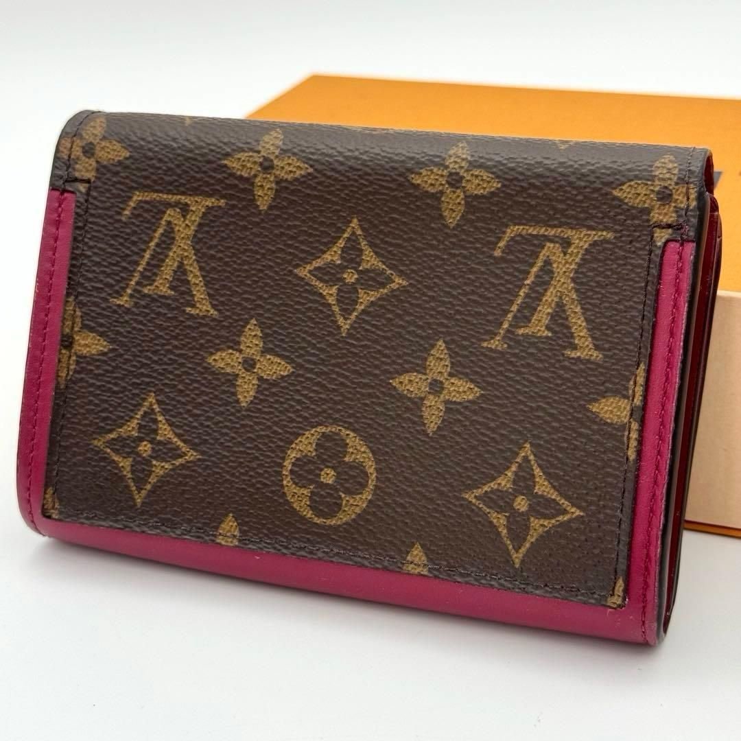 ルイヴィトン LOUIS VUITTON 折財布 ポルトフォイユ フロール
