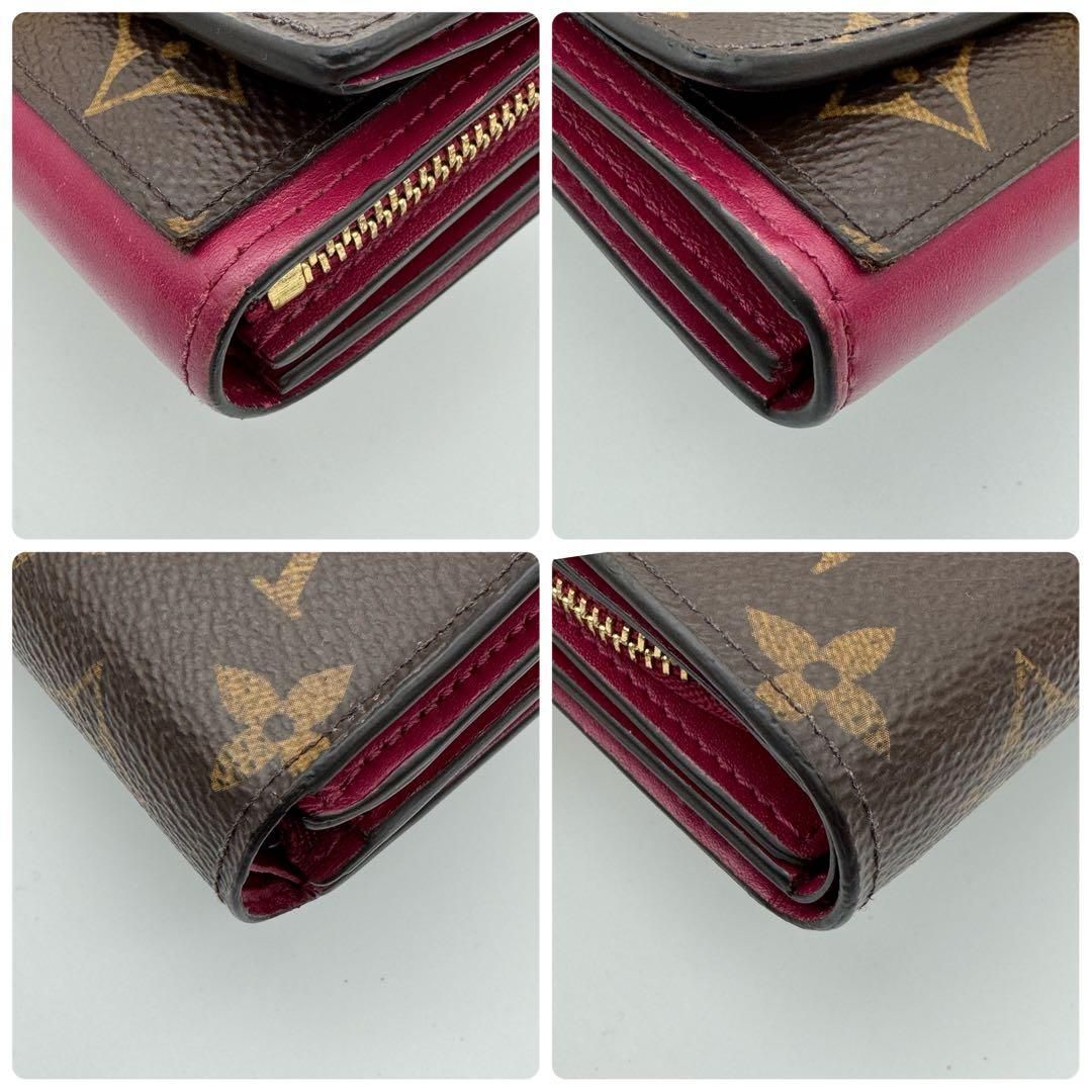 ルイヴィトン LOUIS VUITTON 折財布 ポルトフォイユ フロール