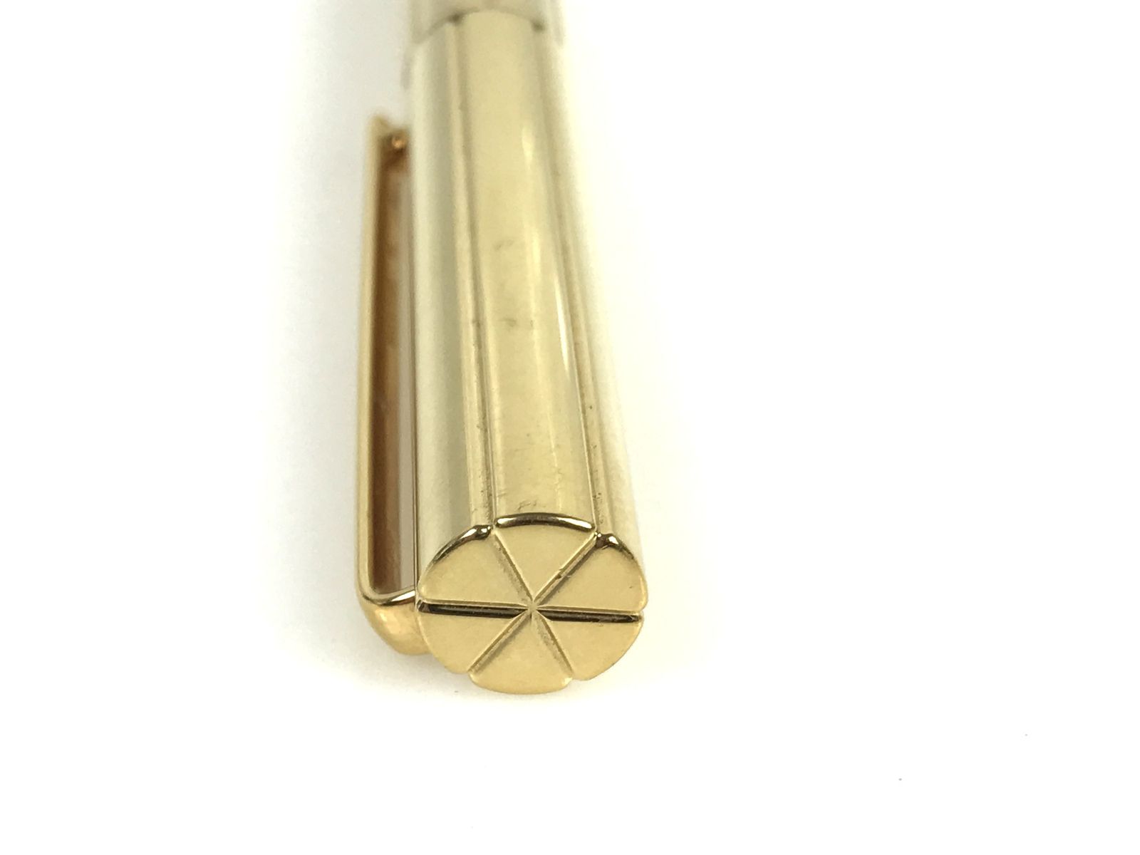 ルイ ヴィトン LOUIS VUITTON 回転式 ボールペン 黒インク 筆記OK ケース付き ゴールド WWW_OPDRERGINERDOGAN_COM